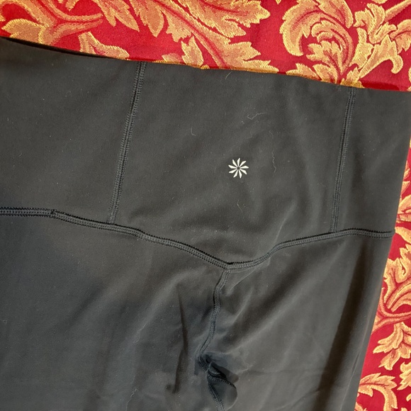 Athleta Elation Lasercut Tight Black Leggings-Size XS/TP - Picture 4 of 7